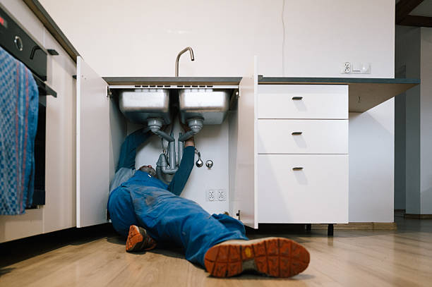 Professional Leak Detection technician working in Gulf, NC